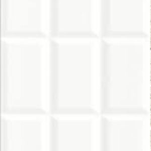 Cersanit PS604 white structure glossy